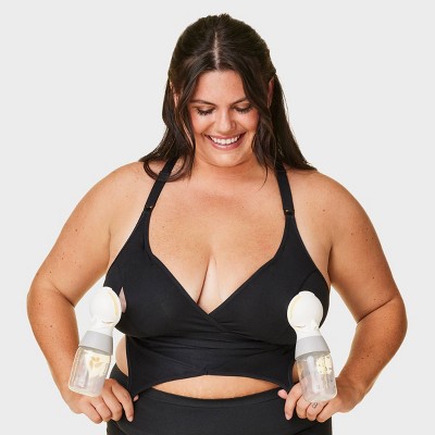 LOVE AND FIT Everyday Luxe Maternity/Nursing Pumping Wireless Bra