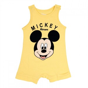 Kids Mickey Mouse Face Icon Onesie - 1 of 1