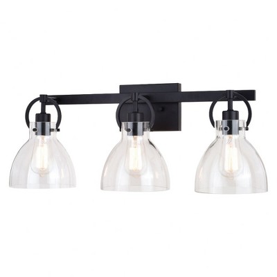Vaxcel Ogden 3 - Light Vanity in  Matte Black