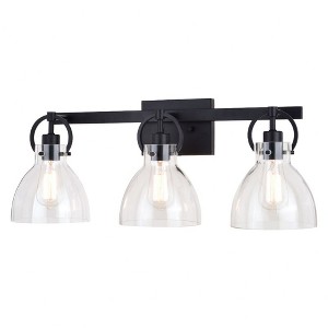 Vaxcel Ogden 3 - Light Vanity in  Matte Black - 1 of 4