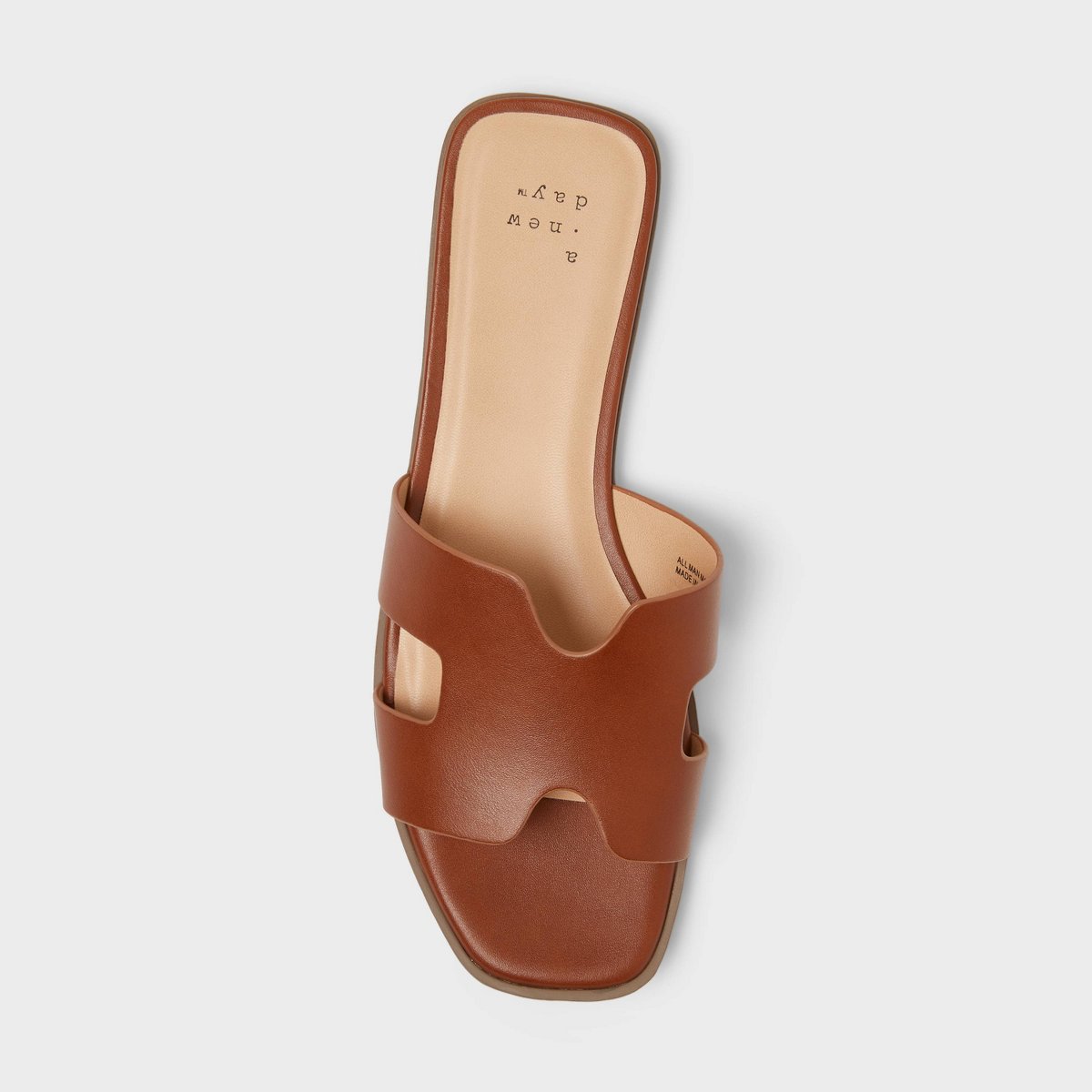Женские сандалии A New Day Women’s Nina Slide Sandals - A New Day™ Cognac 8 — фото 3