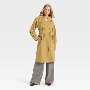 Women's Relaxed Trench Coat - A New Day™ - 1 of 3
