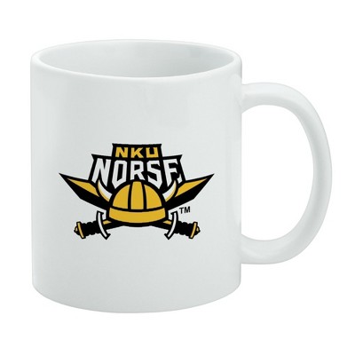 Northern Kentucky Norse Logo Ceramic Coffee Mug Novelty Gift Mugs for Coffee Tea and Hot Drinks 11oz White