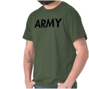 Men's Army Military Physical Training PT Graphic T Shirt Brisco Brands - 1 of 4