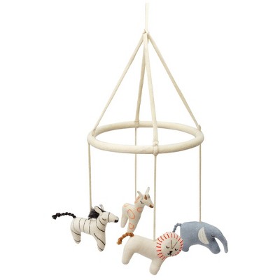 safari animal cot mobile