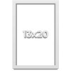 PosterPalooza | Slim Profile White Picture Frame - UV Acrylic, Foam Board Backing, Hanging Hardware - 2 of 4
