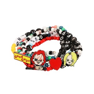 Chucky Tradesies Letter and Charm 5 Pack Friendship Bracelets - 1 of 4