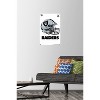 Trends International NFL Las Vegas Raiders - Drip Helmet 20 Unframed Wall Poster Prints - 2 of 4