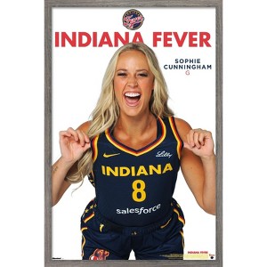 Trends International WNBA Indiana Fever - Sophie Cunningham Feature Series 25 Framed Wall Poster Prints - 1 of 4