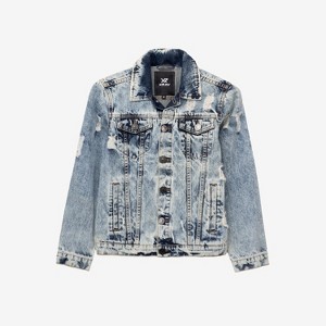 X RAY Boy's Cotton Denim Jacket - 1 of 4