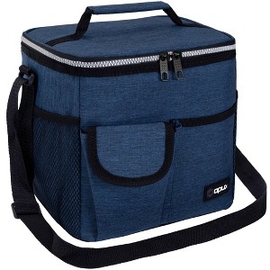 OPUX Large Insulated Lunch Bag Men Women, Leakproof Thermal Reusable Soft Cooler Tote Work School Adult Kid Boy Girl - 1 of 4