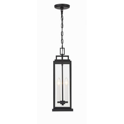 Crystorama Lighting Aspen 4 - Light Pendant in  Matte Black