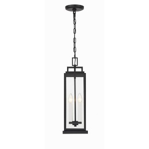 Crystorama Lighting Aspen 4 - Light Pendant in  Matte Black - 1 of 4
