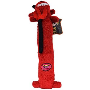 Multipet Loofa Devil Dog Toy - 1 of 1