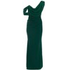 QUIZ Women's Scuba Crepe Asymmetric Cowl Neck Maxi Dress - 4 of 4