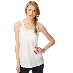 Aeropostale Womens Sequin Front Tank Top - 1 of 1