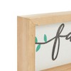 Farmlyn Creek Wooden Family Sign, Farmhouse Home Decor (17.3 x 5.9 in) - 3 of 4