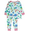 RuffleButts SoftSnooze Toddler Gender Inclusive Holiday Long Sleeve Pajama Set - 2 of 2