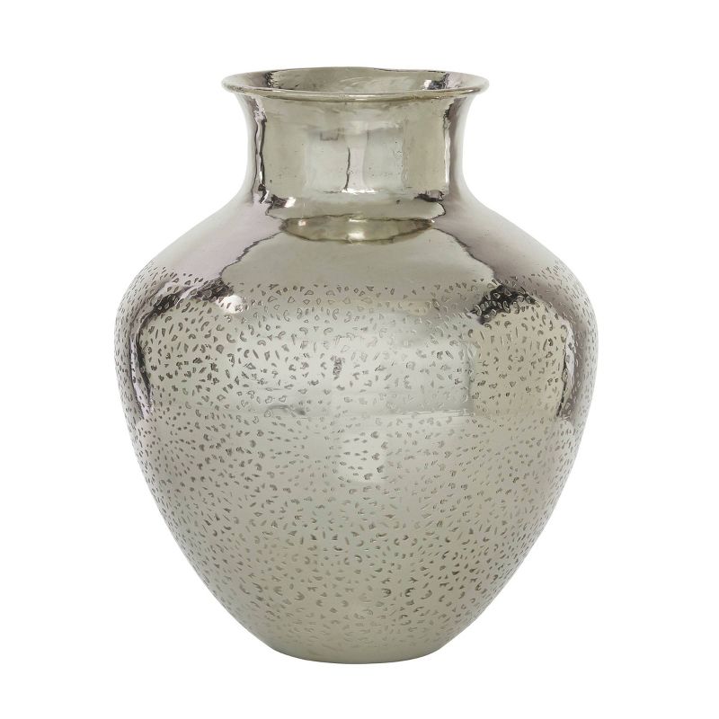 16&#39;&#39; x 13&#39;&#39; Contemporary Vase Silver - Olivia &#38; May, 1 of 7