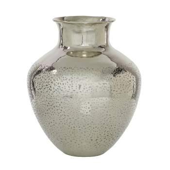 16'' x 13'' Contemporary Vase Silver - Olivia & May