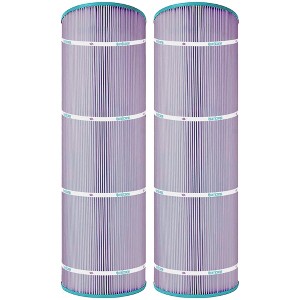 Hurricane 2 Pack HF8413-01P Platinum Purple Pool Filter Cartridge Replacement for PWWPC125B, Unicel C-8413, Filbur FC-2575, Waterway Proclear 125 - 1 of 4
