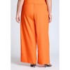 ELOQUII Women's Plus Size Easy Wide Leg Linen Pant - 4 of 4