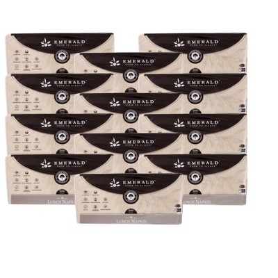 Emerald Tree-Free Lunch Napkins - Case of 12/500 ct