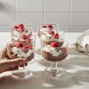 Bormioli Rocco Hosteria Stackable Dessert Cups - Set of 6, Tempered Glass Bowls - 8 Oz. Serving Dishes with Wide Mouth, 3.4” x 3.9” - Made in Italy - 4 of 4
