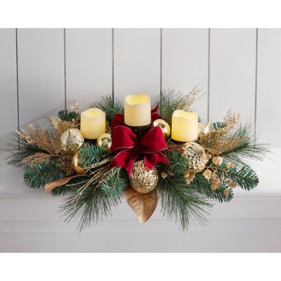 BrylaneHome Regal Candleholder Centerpiece