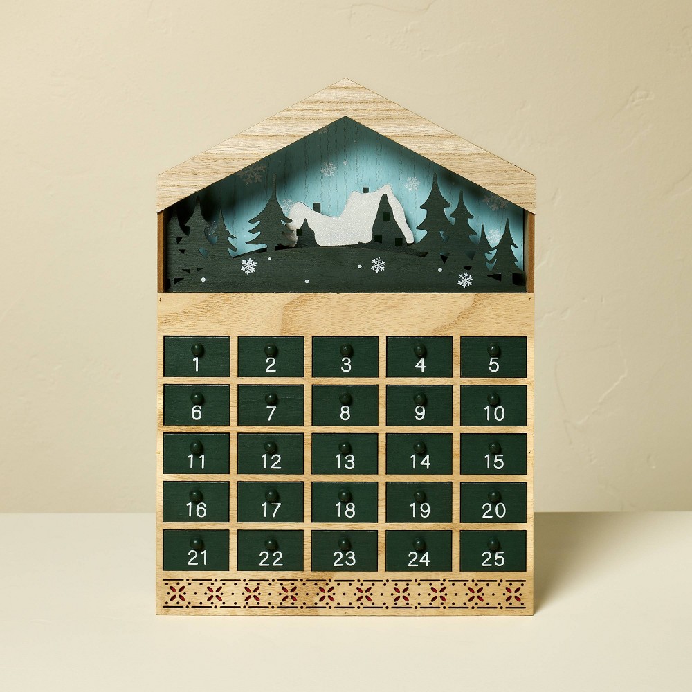 Wooden Drawer Christmas Advent Calendar - Hearth & Hand™ with Magnolia