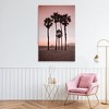 Stupell Industries Stanta Monica Palms Pink Canvas Art, 30" x 45" - 3 of 4