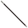Chisel Stainless Steel Polished Black Nylon Cord 8" Bracelet - 3 of 4