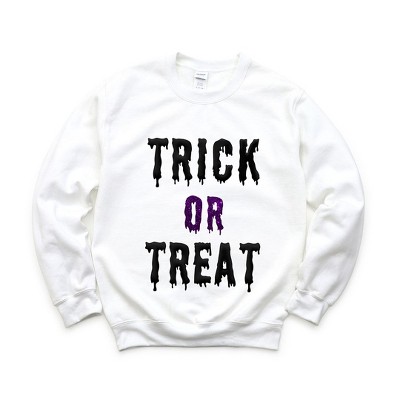 Simply Sage Market Women's Graphic Sweatshirt Trick Or Treat Puff Print