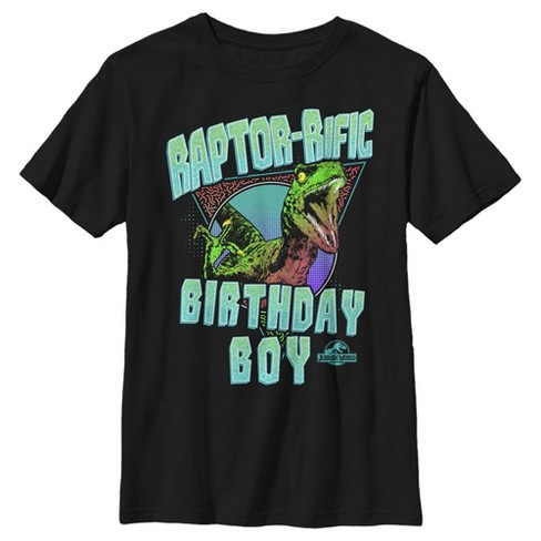 jurassic world birthday boy shirt