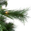 Northlight Real Touch™️ Pre-Lit Slim Canyon Pine Artificial Half Wall Christmas Tree - 7.5' - Clear Lights - 4 of 4