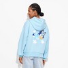 Women's Bluey Zip-Up Graphic Hoodie Sweatshirt - Blue - 2 of 3