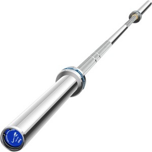 ODK Olympic Barbell, Barbell Bar with 2 Inch Sleeve, Barbell Weight Bar for Home Gym, Strength Training Bar for Bench Press, Universal Fit, Silver - 1 of 4