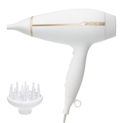 White hair outlet dryer