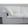 Lesly Square Arm Fabric Rectangle Removable Covers Sectional Sofa - 3 of 4