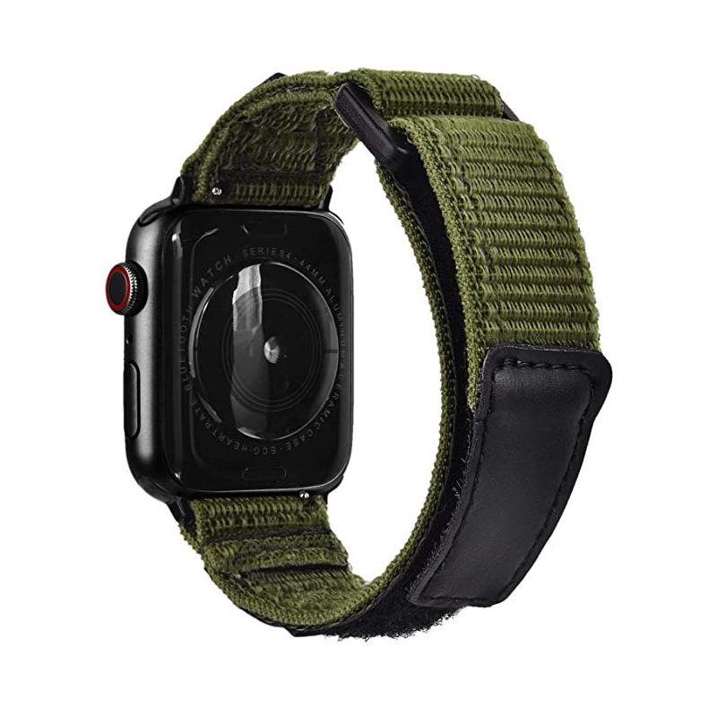 WorryFree Gadgets Rugged Nylon Sports Strap With Woven Loop Band Compatible with Apple Watch Band for Men Women iWatch Band Series 8 7 6 SE 5 4 3 2 1, 3 of 7