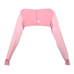 Unique Bargains Women Golf Polyester Soft Sun Protection Cooling Sleeve with Finger Hole - 1 of 4