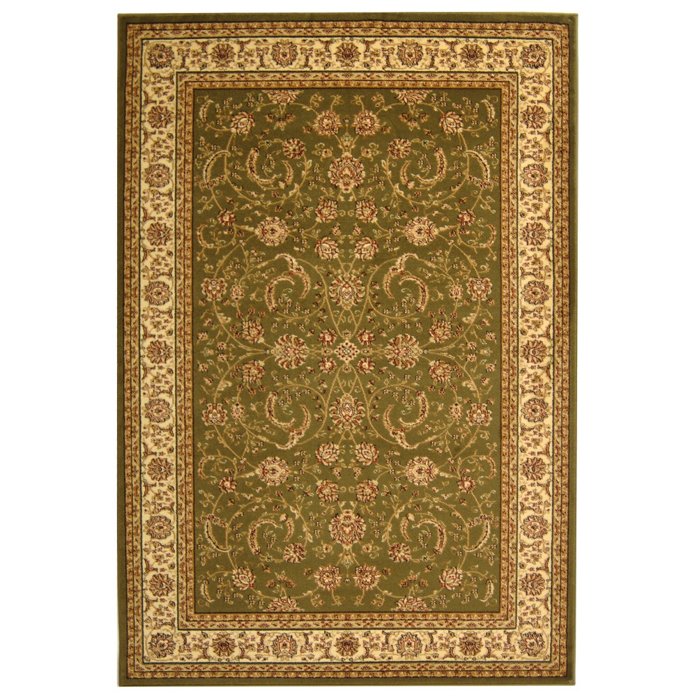 4'x6' Loomed Medallion Area Rug Sage/Ivory - Safavieh