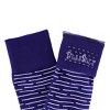 DeadSoxy Men's Broken Stripe Mid-Calf Premium Novelty Dress Socks (1 Pair) - 3 of 3