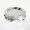 HomePointe Canning Lids and Bands for Regular Mouth Mason Jars, Fits Regular Mouth Glass Jars, Food Preservation (12 Lid and Band Pairs [One Pack of - 3 of 4