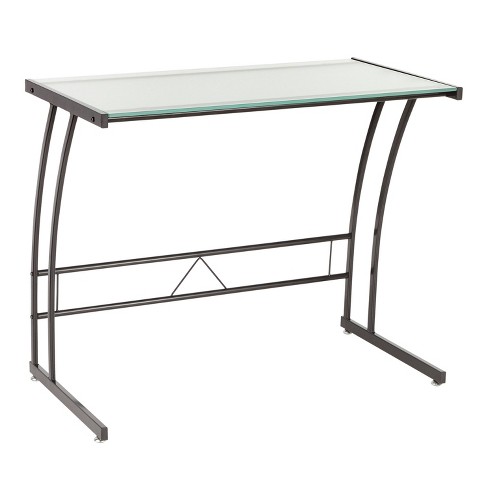 Target deals glass desk