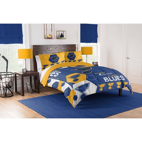 NHL St. Louis Blues Rotary Bed Set - Full