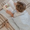 Makemake Organics Organic Cozy Comfort Nap Mat - Navy Stripes, 20"x50" - 3 of 4