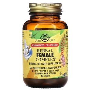 Solgar Herbal Female Complex, 50 Vegetable Capsules - 1 of 2