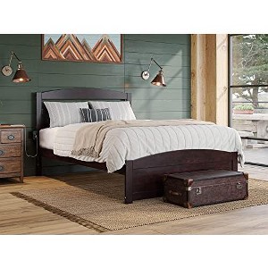 AFI Furnishings Warren Platform Bed Q with Footboard ES - 1 of 4