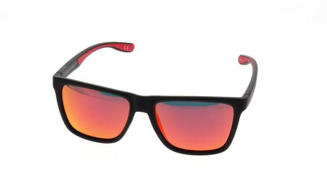 Men&#39;s Surfer Shade Sunglasses with Mirrored Polarized Lenses - All In Motion&#8482; Black, 2 of 4, play video